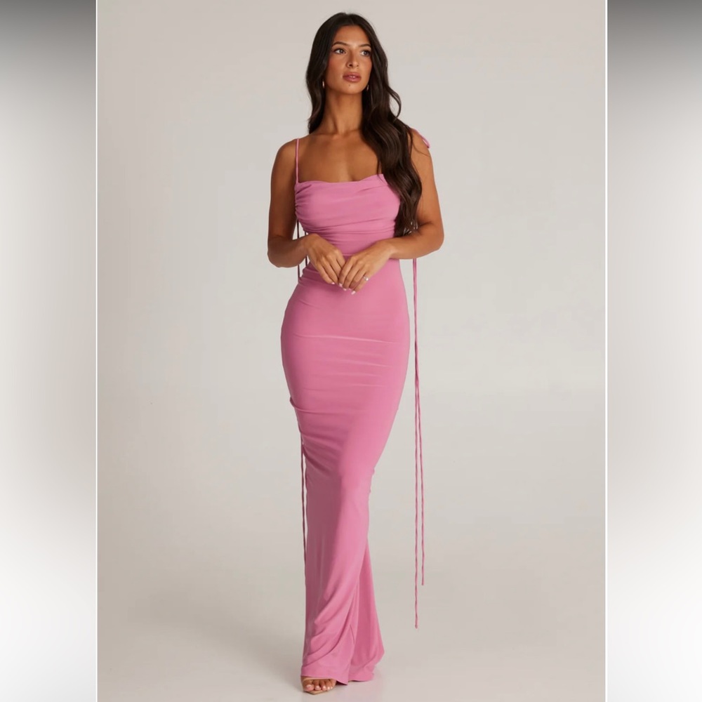 Melani the Label JIANI GOWN - MAUVE